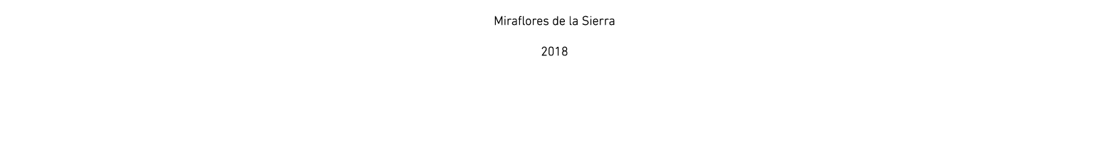  Miraflores de la Sierra 2018